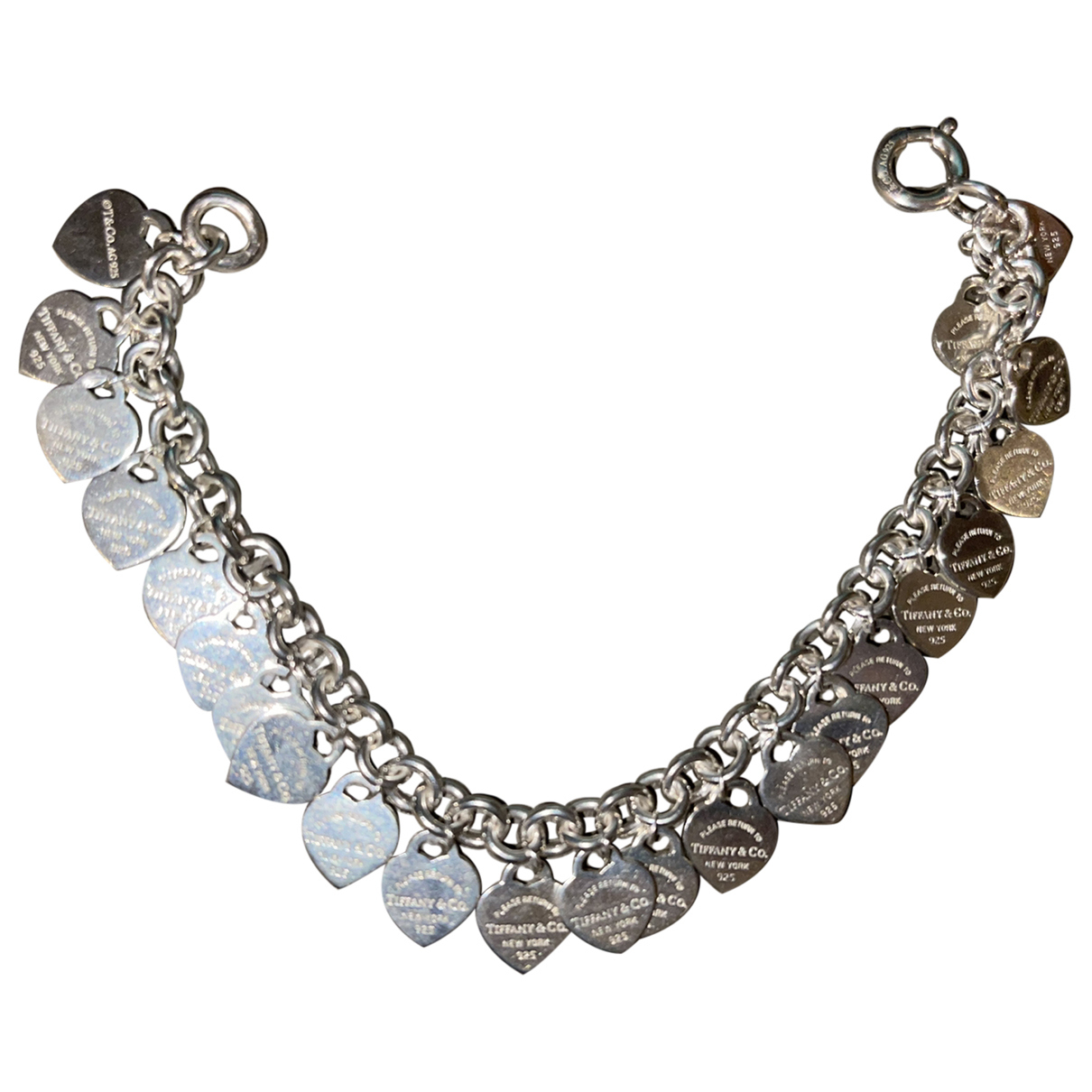 Return to tiffany silver bracelet 